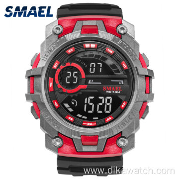 SMAEL Men Military Sports Watch Men's Army LED